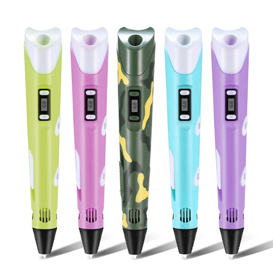 3D Printing Pen V2S New 2 Generation Upgraded PLA3d Stereo Printing Pen 5v 2A