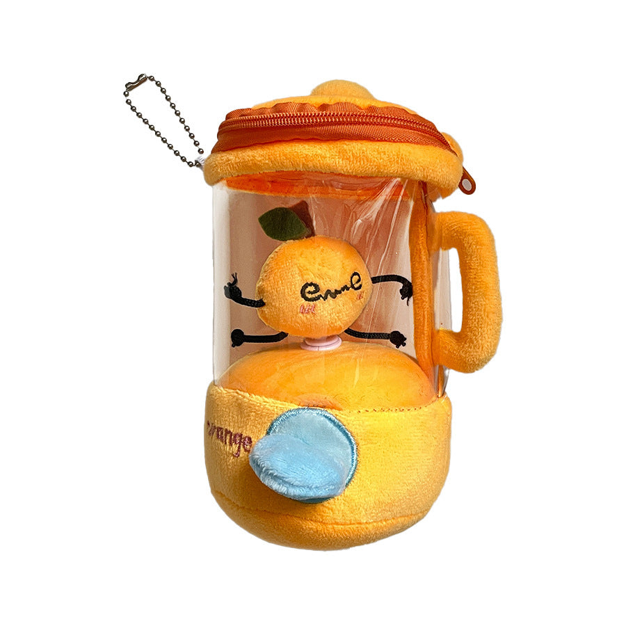 Cross-border Internet Celebrity Doll Plush Toy Carrot Fruit Juicer Rotating Fun High-value Draw Rope