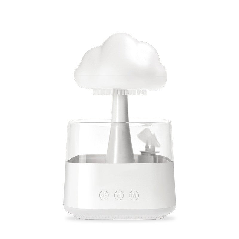 Raindrop Humidifier Essential Oil Household Wood Grain Volume Cross-Border Rain Mushroom Aromatherapy Cloud Lamp Bedroom Fog