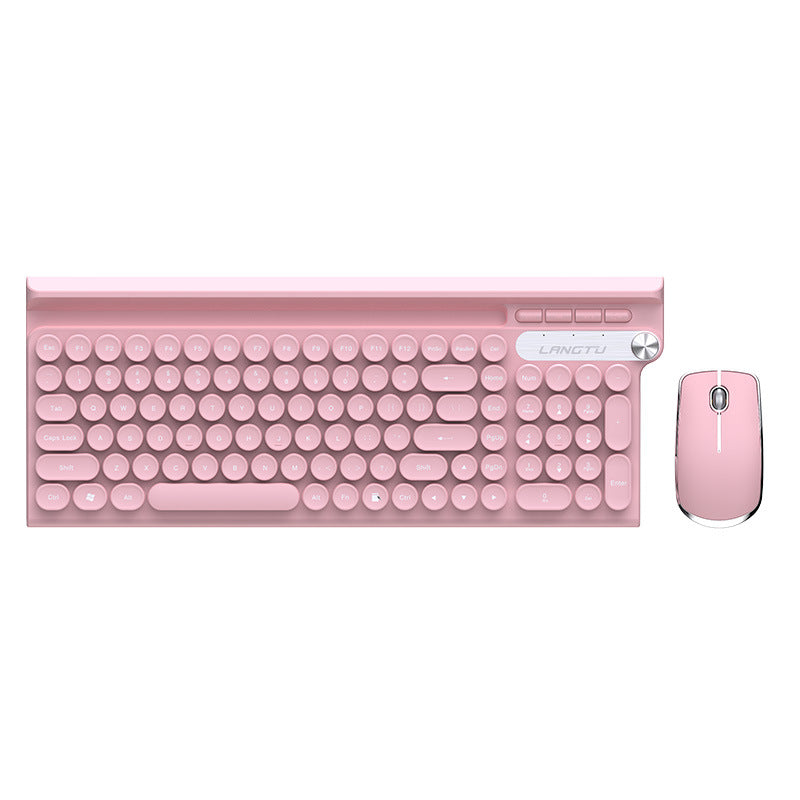 Langtu Wireless Keyboard And Mouse Set Office Home Silent Laptop Keyboard And Mouse Set