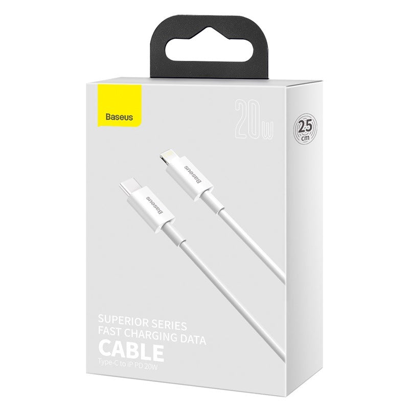Baseus Excellent Fast Charging 20W Data Cable Typec To Ip Suitable For Apple 14 Mobile Phone Pd Charging Cable