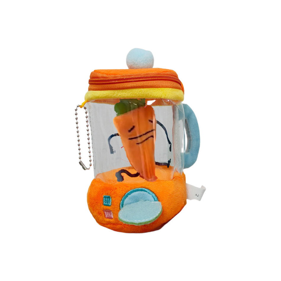 Cross-border Internet Celebrity Doll Plush Toy Carrot Fruit Juicer Rotating Fun High-value Draw Rope