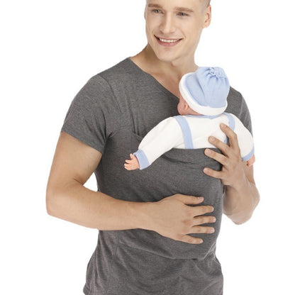 Kangaroo Dad Kangaroo Mom Multifunctional Clothes Comfort Shirt T-shirt Vest